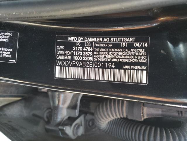 Photo 12 VIN: WDDVP9AB2EJ001194 - MERCEDES-BENZ B ELECTRIC 