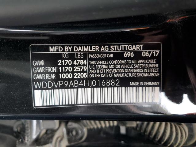 Photo 11 VIN: WDDVP9AB4HJ016882 - MERCEDES-BENZ B 250E 