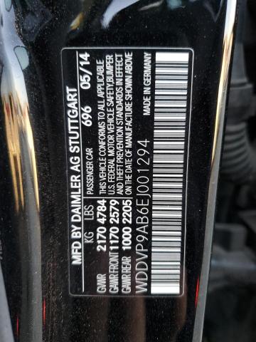 Photo 12 VIN: WDDVP9AB6EJ001294 - MERCEDES-BENZ B ELECTRIC 