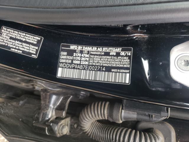 Photo 9 VIN: WDDVP9AB7EJ002714 - MERCEDES-BENZ B ELECTRIC 