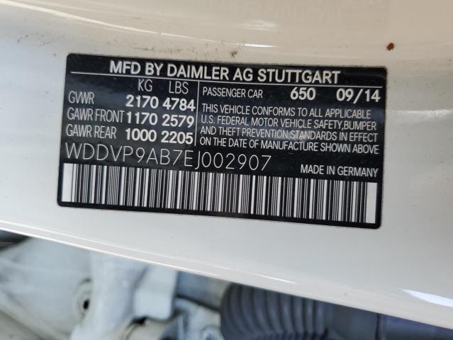 Photo 11 VIN: WDDVP9AB7EJ002907 - MERCEDES-BENZ B ELECTRIC 