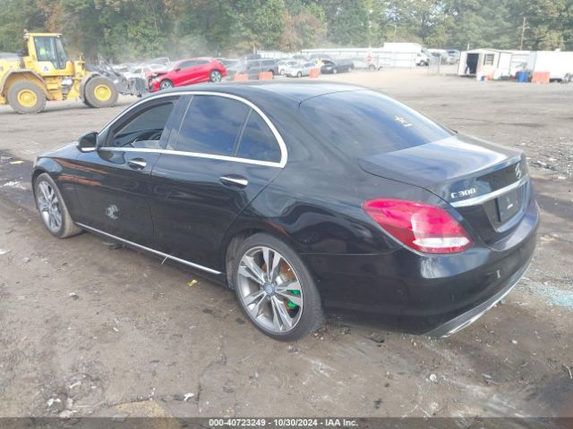 Photo 2 VIN: WDDWF4JB0GR143624 - MERCEDES-BENZ C-CLASS 