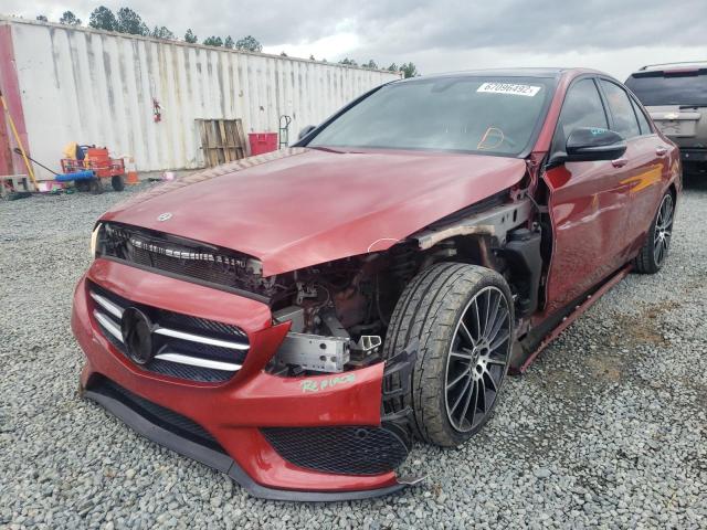 Photo 1 VIN: WDDWF4JB0JR420165 - MERCEDES-BENZ C 300 