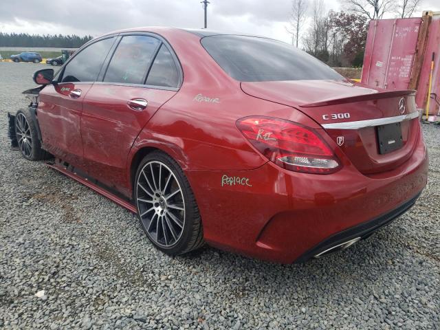 Photo 2 VIN: WDDWF4JB0JR420165 - MERCEDES-BENZ C 300 