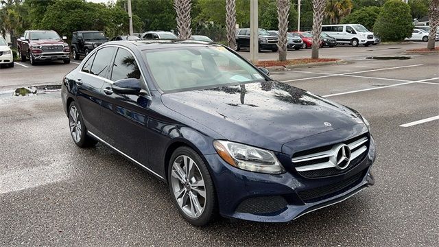 Photo 1 VIN: WDDWF4JB1JR394420 - MERCEDES-BENZ C-CLASS 