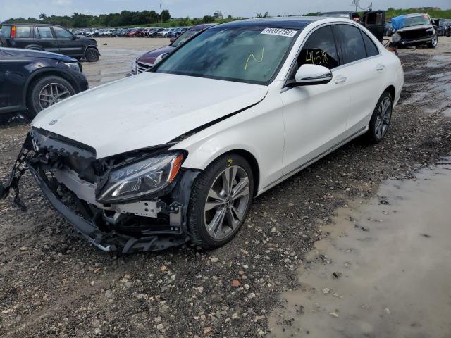 Photo 1 VIN: WDDWF4JB1JR396670 - MERCEDES-BENZ C 300 