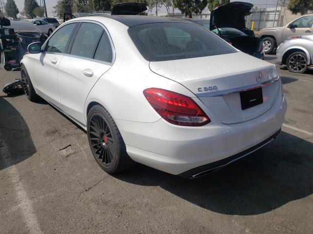 Photo 2 VIN: WDDWF4JB1JR421728 - MERCEDES-BENZ C-CLASS 