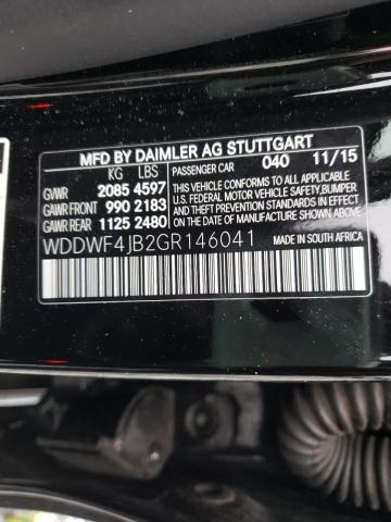 Photo 9 VIN: WDDWF4JB2GR146041 - MERCEDES-BENZ C 300 