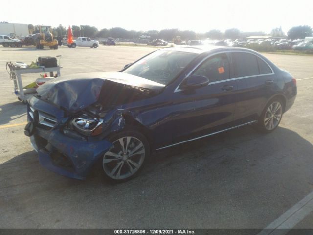 Photo 1 VIN: WDDWF4JB2HR248375 - MERCEDES-BENZ C-CLASS 