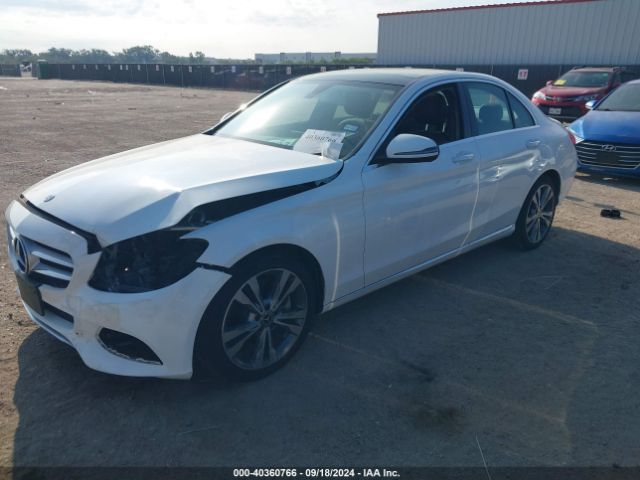 Photo 1 VIN: WDDWF4JB2HR297656 - MERCEDES-BENZ C-CLASS 