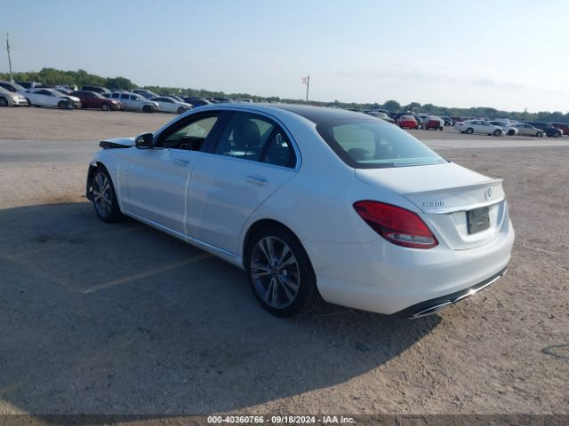 Photo 2 VIN: WDDWF4JB2HR297656 - MERCEDES-BENZ C-CLASS 