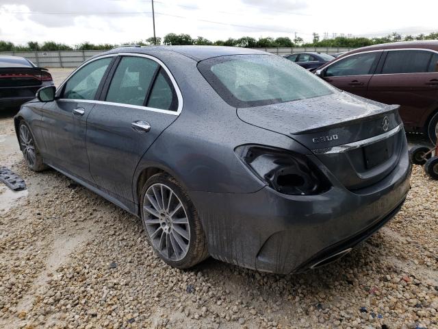 Photo 2 VIN: WDDWF4JB2JR313974 - MERCEDES-BENZ C 300 