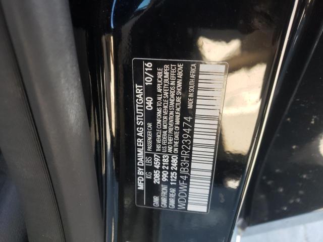 Photo 9 VIN: WDDWF4JB3HR239474 - MERCEDES-BENZ C 300 