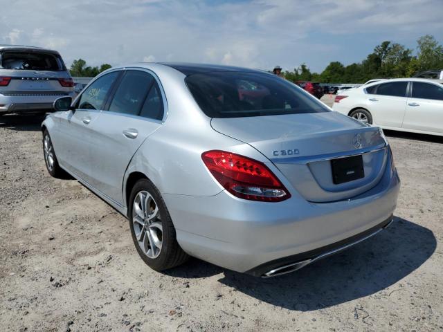 Photo 2 VIN: WDDWF4JB3JR378851 - MERCEDES-BENZ C 300 