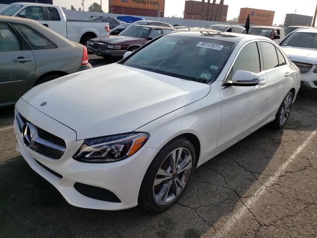 Photo 1 VIN: WDDWF4JB3JR390241 - MERCEDES-BENZ C-CLASS 