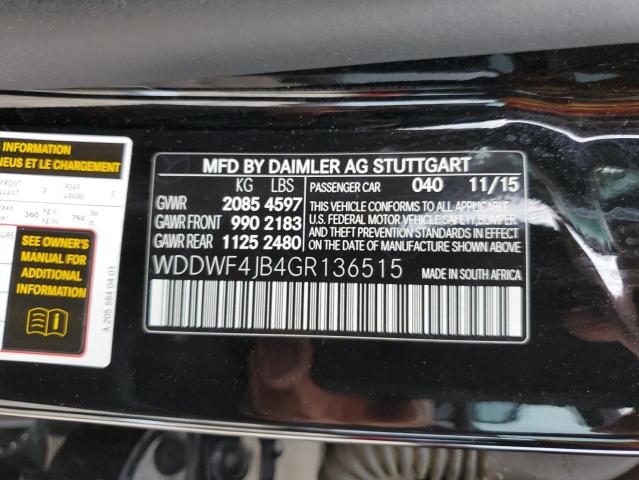 Photo 11 VIN: WDDWF4JB4GR136515 - MERCEDES-BENZ C 300 