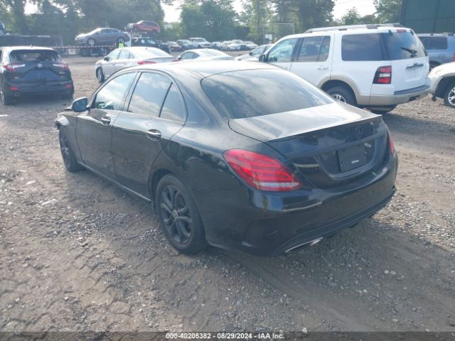 Photo 2 VIN: WDDWF4JB4JR348841 - MERCEDES-BENZ C-CLASS 