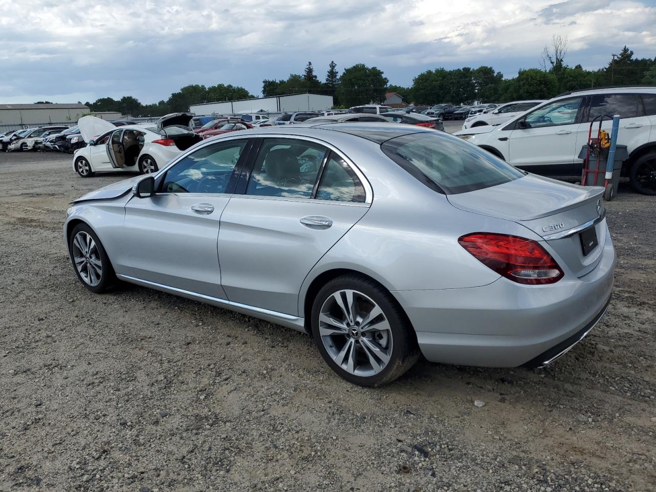 Photo 1 VIN: WDDWF4JB4JR386506 - MERCEDES-BENZ C-KLASSE 