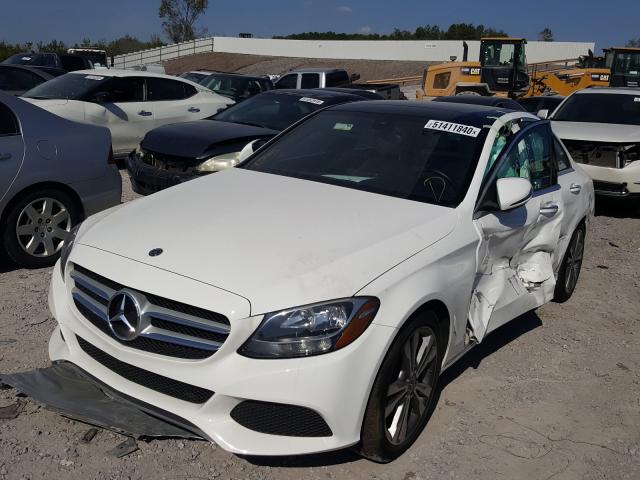 Photo 1 VIN: WDDWF4JB4JR386554 - MERCEDES-BENZ C 300 