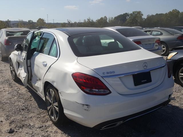 Photo 2 VIN: WDDWF4JB4JR386554 - MERCEDES-BENZ C 300 