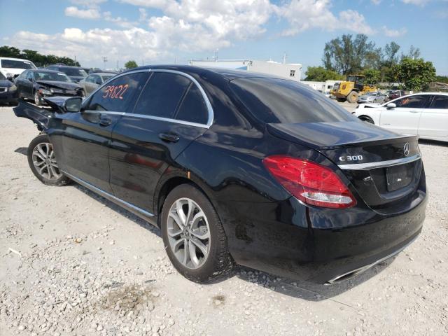 Photo 2 VIN: WDDWF4JB5JR350047 - MERCEDES-BENZ C 300 