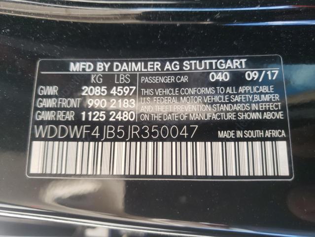 Photo 9 VIN: WDDWF4JB5JR350047 - MERCEDES-BENZ C 300 