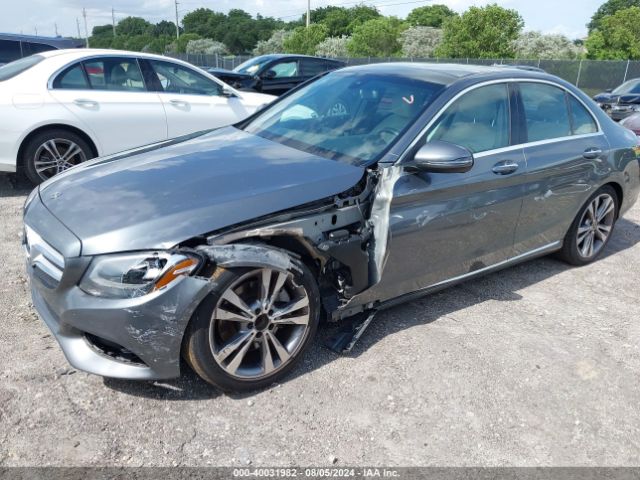 Photo 1 VIN: WDDWF4JB5JR411249 - MERCEDES-BENZ C-CLASS 