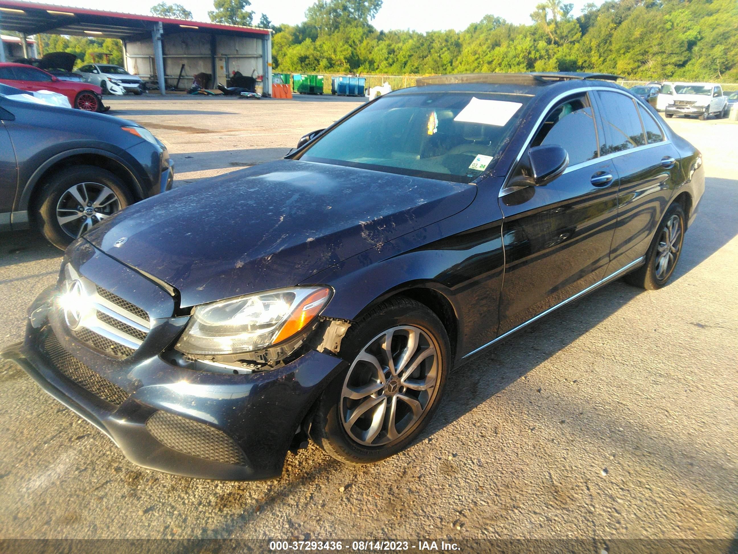 Photo 1 VIN: WDDWF4JB6JR392064 - MERCEDES-BENZ C-KLASSE 