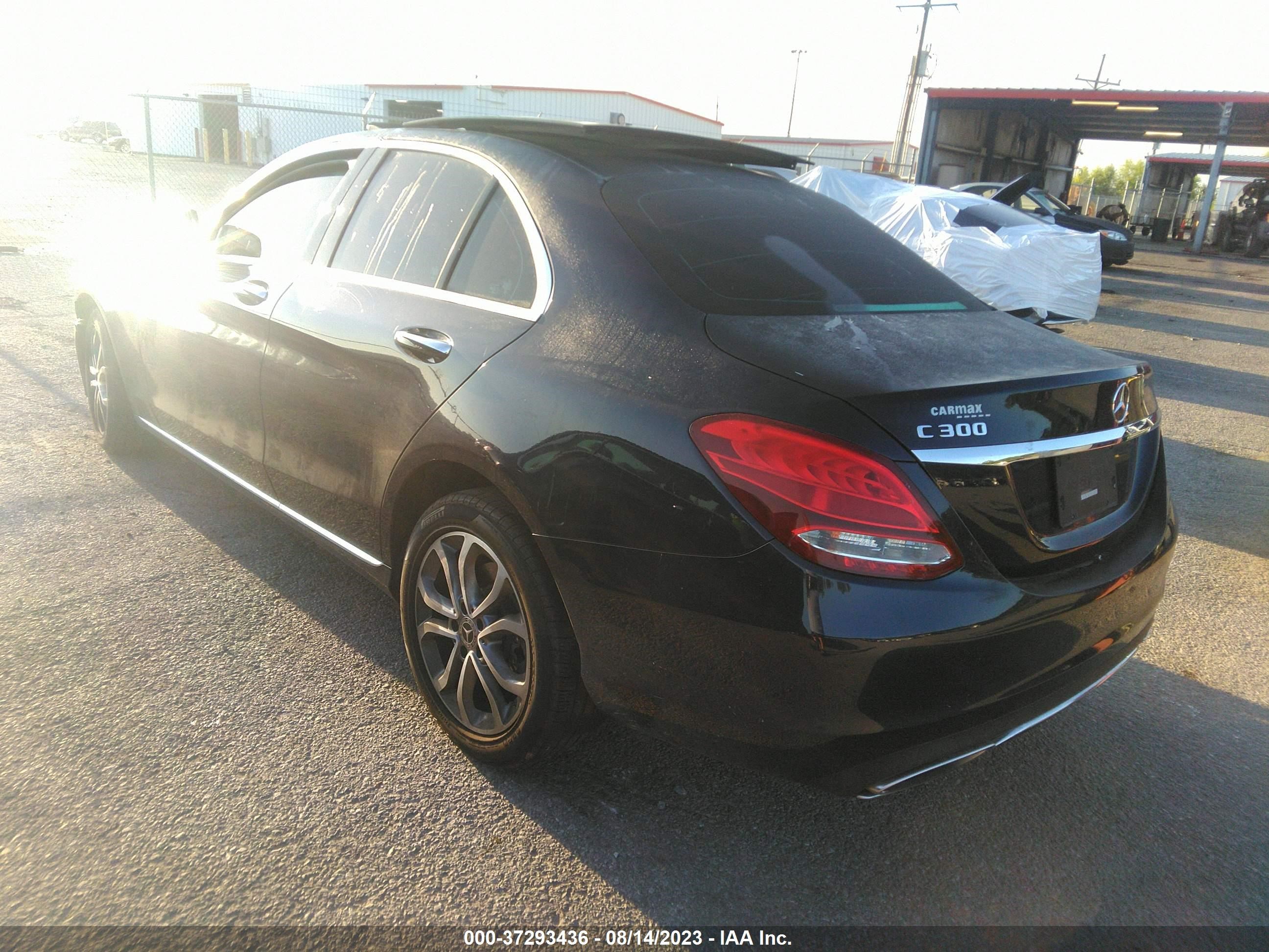 Photo 2 VIN: WDDWF4JB6JR392064 - MERCEDES-BENZ C-KLASSE 