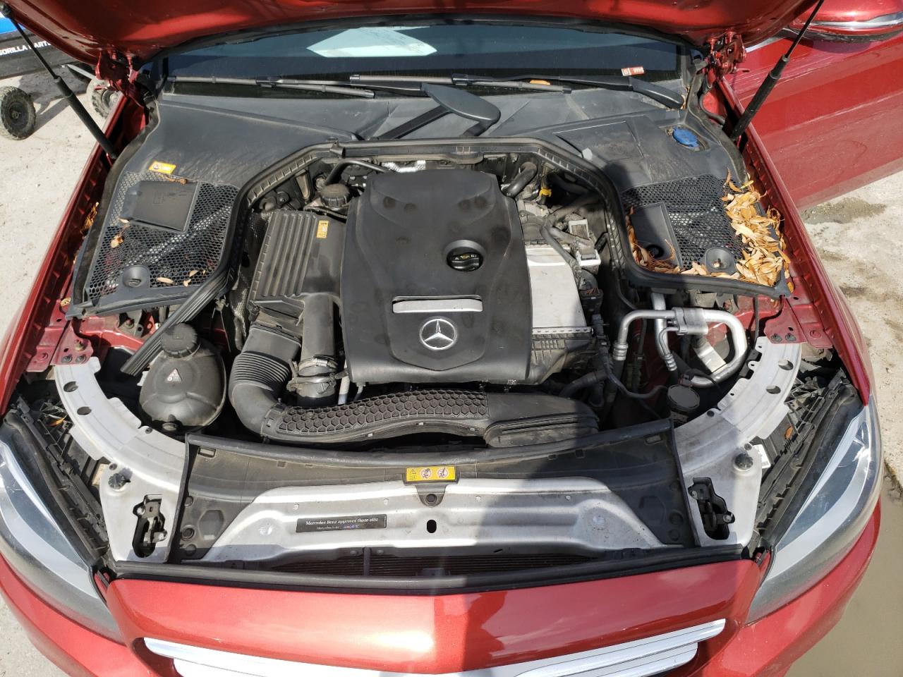 Photo 10 VIN: WDDWF4JB8GR155682 - MERCEDES-BENZ C-KLASSE 