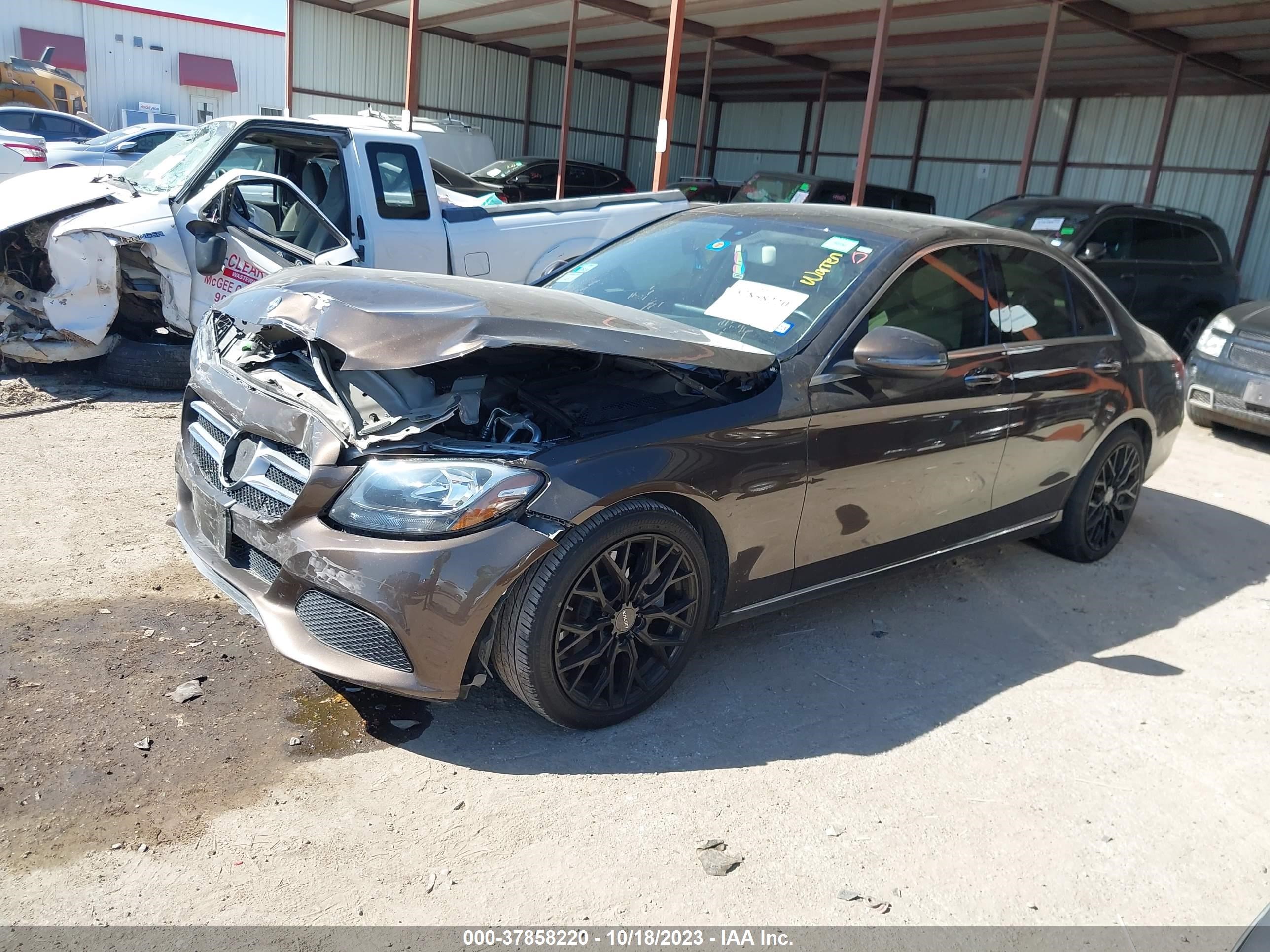 Photo 1 VIN: WDDWF4JB8HR307722 - MERCEDES-BENZ C-KLASSE 