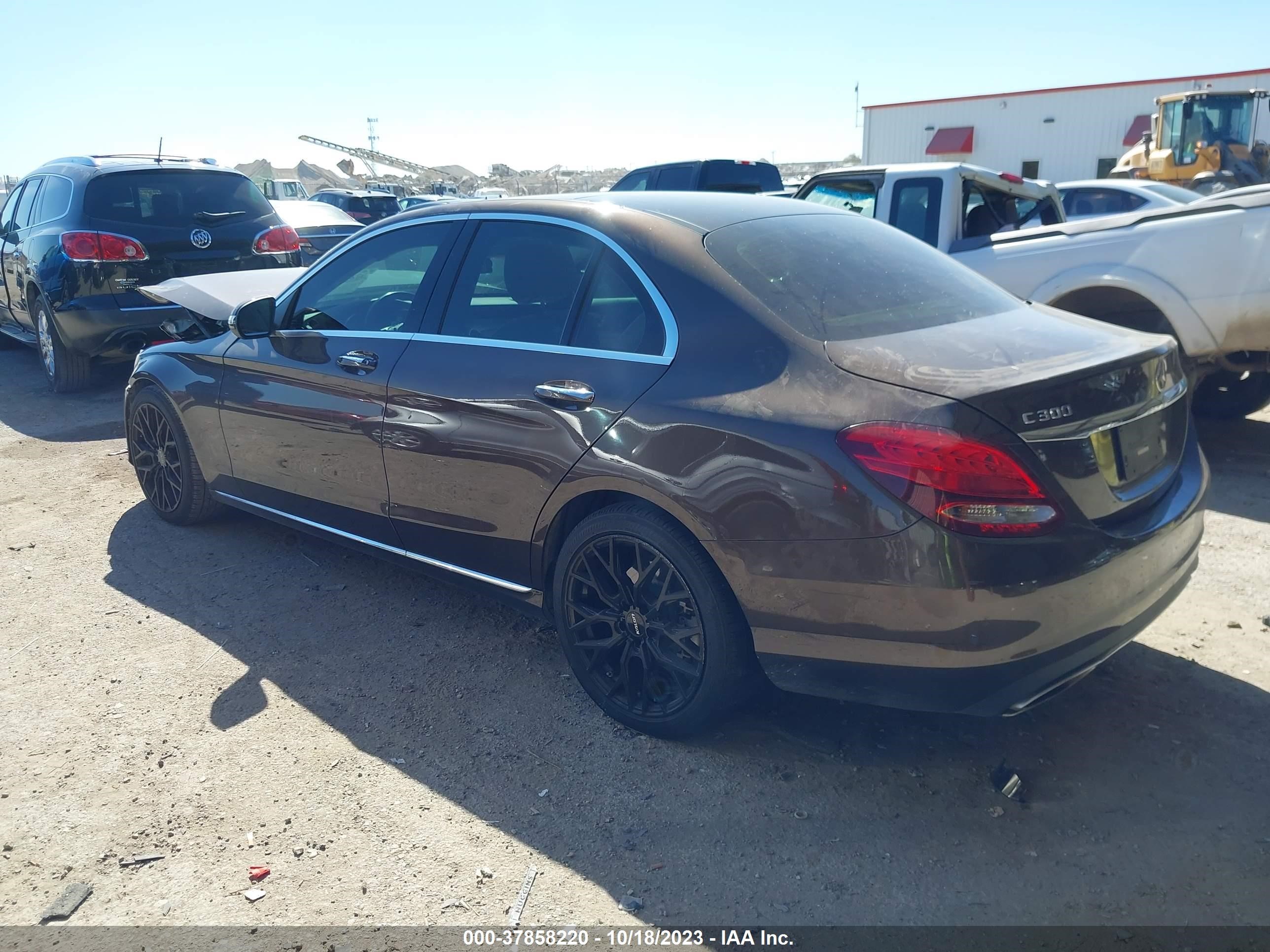 Photo 2 VIN: WDDWF4JB8HR307722 - MERCEDES-BENZ C-KLASSE 