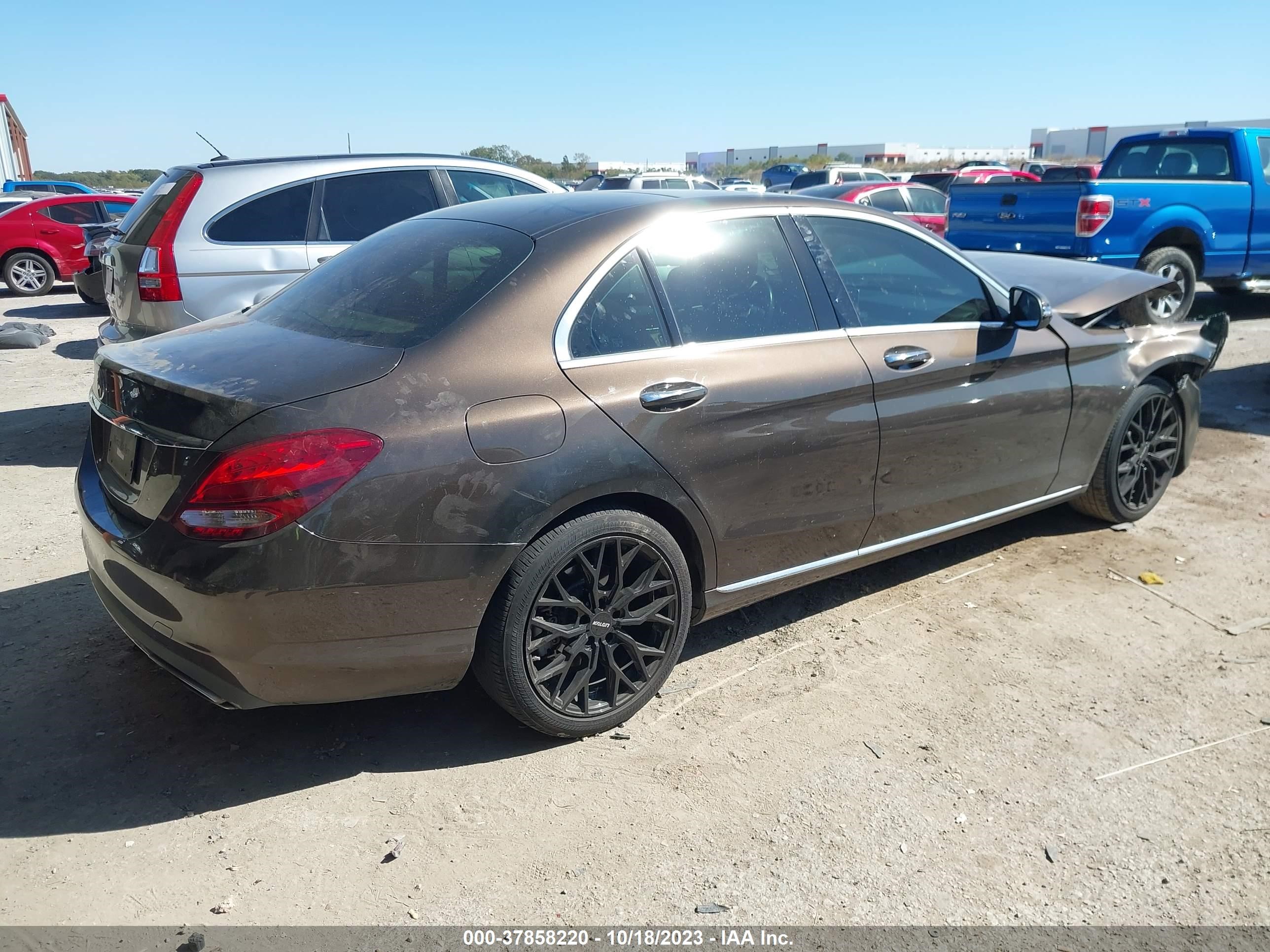 Photo 3 VIN: WDDWF4JB8HR307722 - MERCEDES-BENZ C-KLASSE 