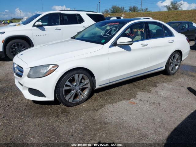 Photo 1 VIN: WDDWF4JB9HR250074 - MERCEDES-BENZ C-CLASS 