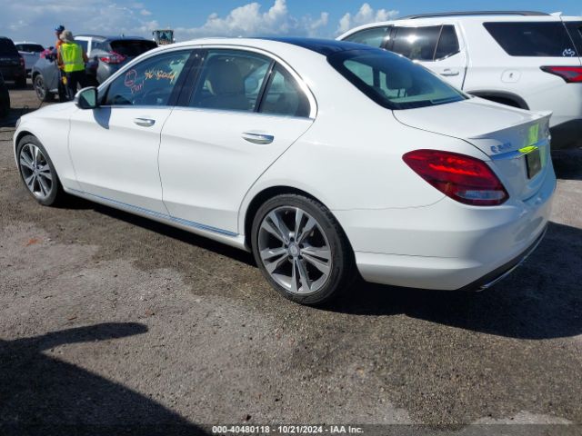 Photo 2 VIN: WDDWF4JB9HR250074 - MERCEDES-BENZ C-CLASS 