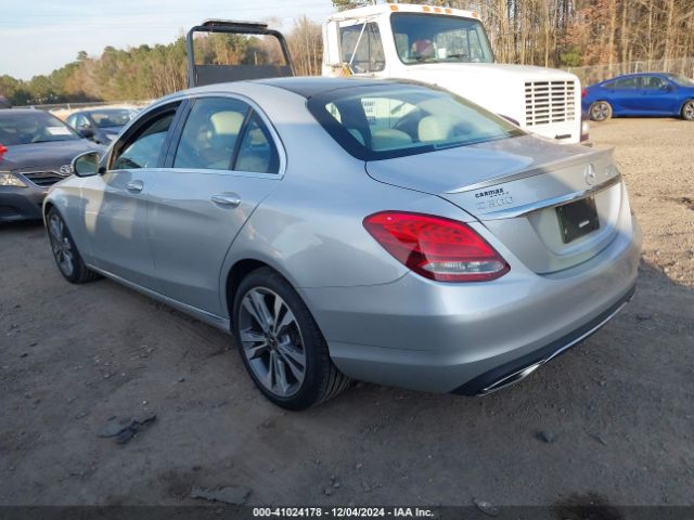 Photo 2 VIN: WDDWF4JB9JR385593 - MERCEDES-BENZ C-CLASS 