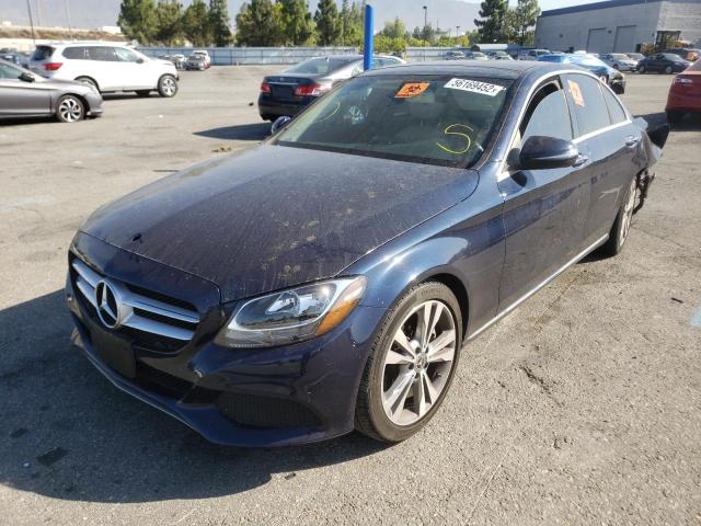 Photo 1 VIN: WDDWF4JB9JR409228 - MERCEDES-BENZ C 300 