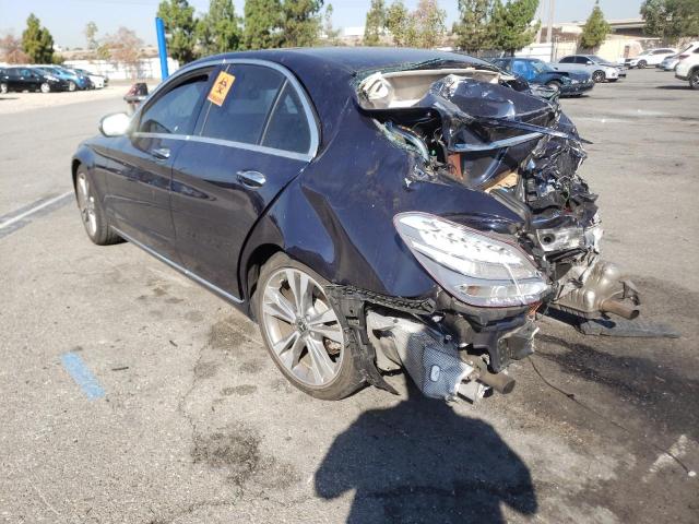 Photo 2 VIN: WDDWF4JB9JR409228 - MERCEDES-BENZ C 300 