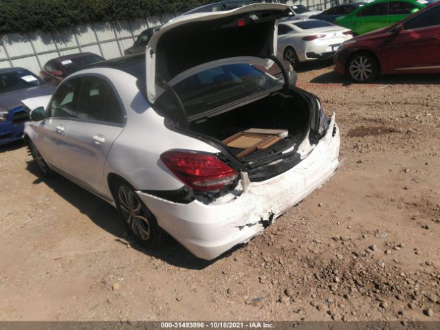 Photo 2 VIN: WDDWF4JBXJR350416 - MERCEDES-BENZ C-CLASS 