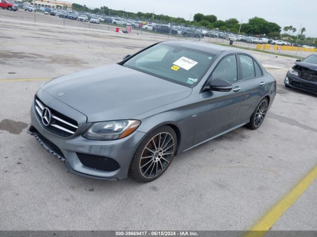 Photo 1 VIN: WDDWF4JBXJR375736 - MERCEDES-BENZ C-CLASS 