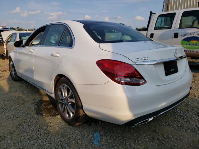 Photo 2 VIN: WDDWF4KB0GR142777 - MERCEDES-BENZ C 300 4MAT 