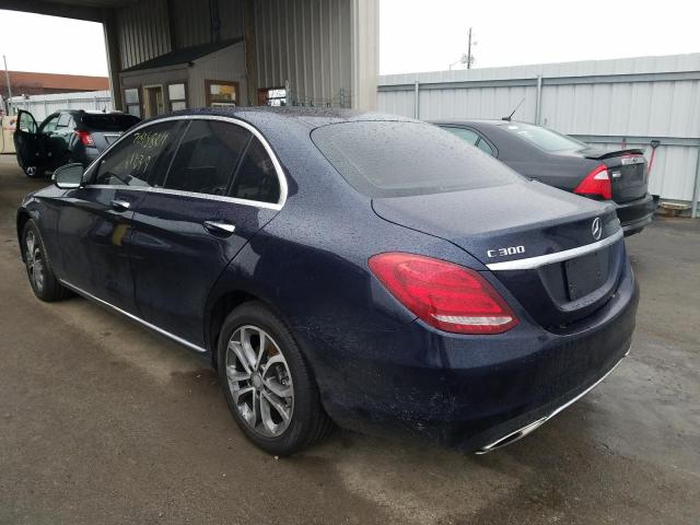 Photo 2 VIN: WDDWF4KB0GR143203 - MERCEDES-BENZ C 300 4MAT 