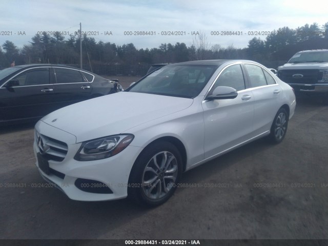 Photo 1 VIN: WDDWF4KB0JR347703 - MERCEDES-BENZ C-CLASS 