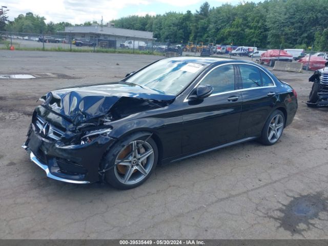 Photo 1 VIN: WDDWF4KB0JR394553 - MERCEDES-BENZ C-CLASS 