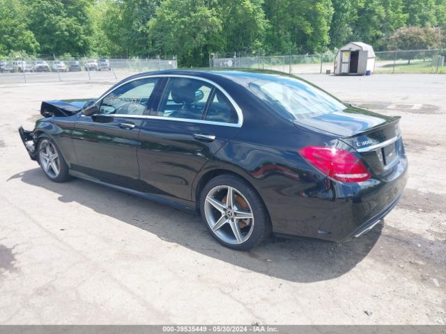 Photo 2 VIN: WDDWF4KB0JR394553 - MERCEDES-BENZ C-CLASS 