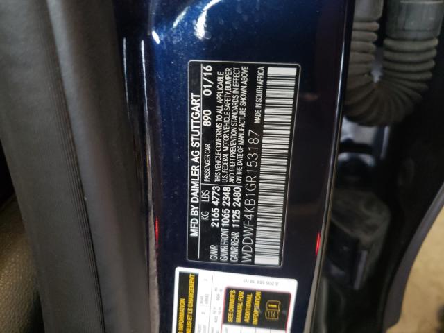 Photo 9 VIN: WDDWF4KB1GR153187 - MERCEDES-BENZ C 300 4MAT 