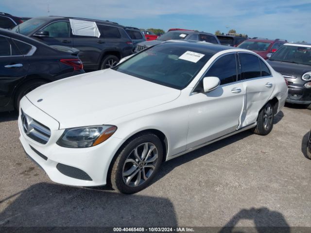 Photo 1 VIN: WDDWF4KB1JR328092 - MERCEDES-BENZ C-CLASS 