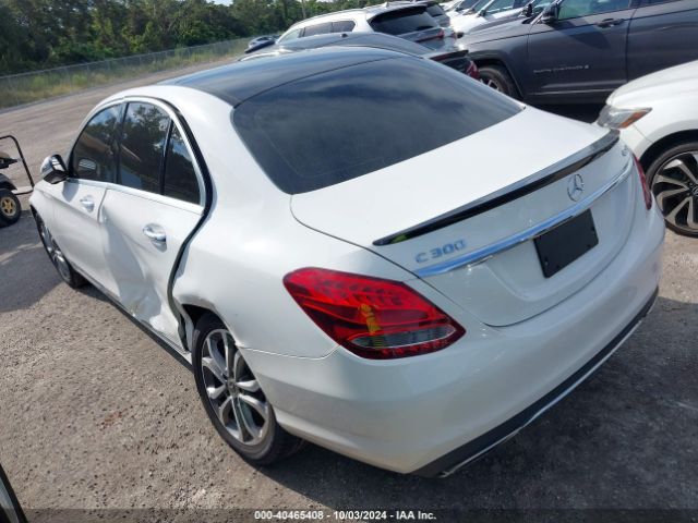 Photo 2 VIN: WDDWF4KB1JR328092 - MERCEDES-BENZ C-CLASS 