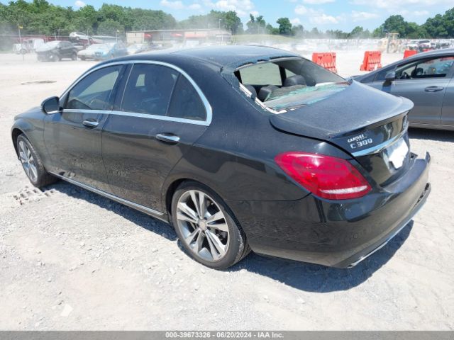 Photo 2 VIN: WDDWF4KB2GR170225 - MERCEDES-BENZ C-CLASS 