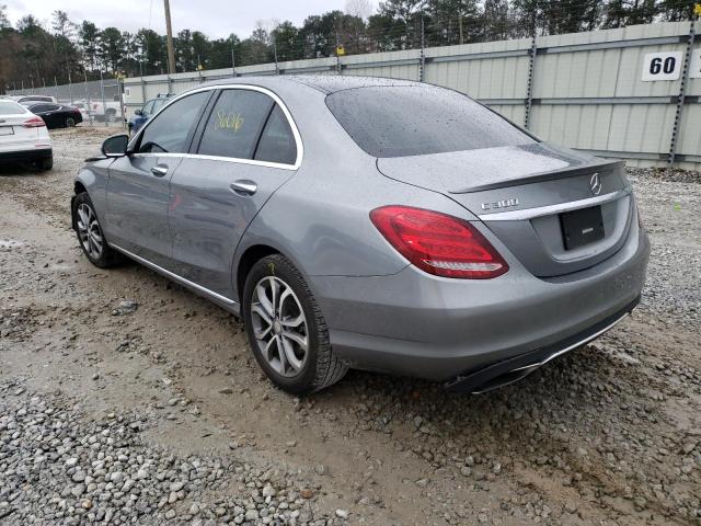 Photo 2 VIN: WDDWF4KB3GR181587 - MERCEDES-BENZ C 300 4MAT 